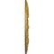 Ekena Millwork Kent Ceiling Medallion (Fits Canopies up to 5"), 18"OD x 3 1/2"ID x 1 1/4"P, Pharaohs Gold CM18KEPGS - alternate 2